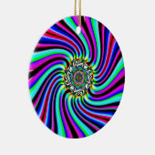 スパイラルダンス セラミックオーナメント (右)