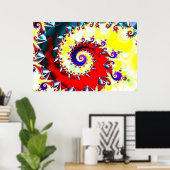 スパイラルダンス ポスター (ホームオフィス)