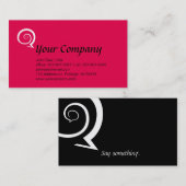 スパイラルチャット 名刺 (正面/裏面)