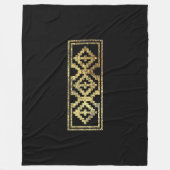 スパイラルデザインパターンTalking Canyons，ニューメキシコ フリースブランケット (正面)