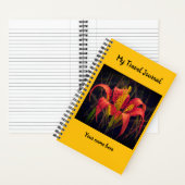 スパイラルトラベルノートブック ノートブック (内側)