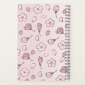 スパイラルノートさくらんぼブロッサム ノートブック (裏面)