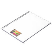 スパイラルノートやる気を起こさせるカバーデザイン ノートブック (左側)