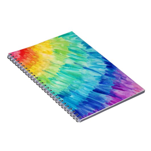 スパイラルノートオリジナル色彩の鮮やかー ノートブック (右側)