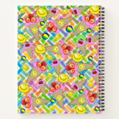 スパイラルノートストロベリーアイスクリームシボロンフルーツ ノートブック (裏面)