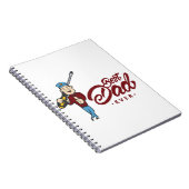 スパイラルノートパソコパーソナライズされたン ノートブック (右側)