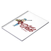 スパイラルノートパソコパーソナライズされたン ノートブック (左側)