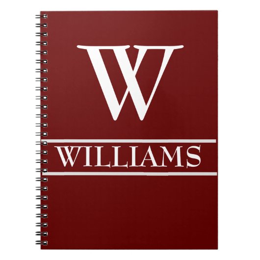 スパイラルノートブックのパーソナライズ ノートブック (正面)