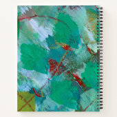 スパイラルノートブックインマーブルデザイン ノートブック (裏面)