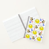 スパイラルノートブックカウサンスターズ雲 ノートブック (内部)