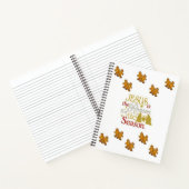 スパイラルノートブッククリスマス ノートブック (内部)