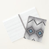 スパイラルノートブックグレー ノートブック (内部)