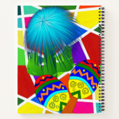 スパイラルノートブックサボテン（メキシコ） ノートブック (裏面)