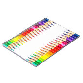 スパイラルノートブックスクール80行きページ ノートブック (左側)