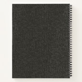 スパイラルノートブックタグとマグノリアツリー ノートブック (裏面)