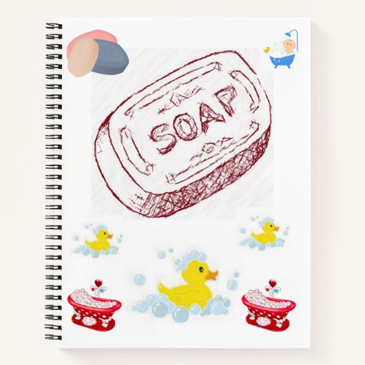 スパイラルノートブックダック ノートブック (正面)