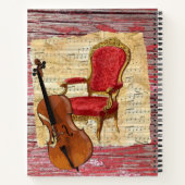 スパイラルノートブックチェロビクトリアン ノートブック (裏面)