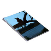 スパイラルノートブックフクロウ ノートブック (右側)