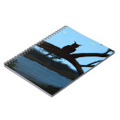 スパイラルノートブックフクロウ ノートブック (左側)