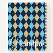 スパイラルノートブックプレイドグランドパ ノートブック (裏面)