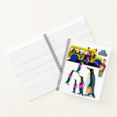 スパイラルノートブックペンギン学校ドライバー ノートブック (内部)