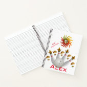 スパイラルノートブックホットペッパーボーリングボール ノートブック (内部)