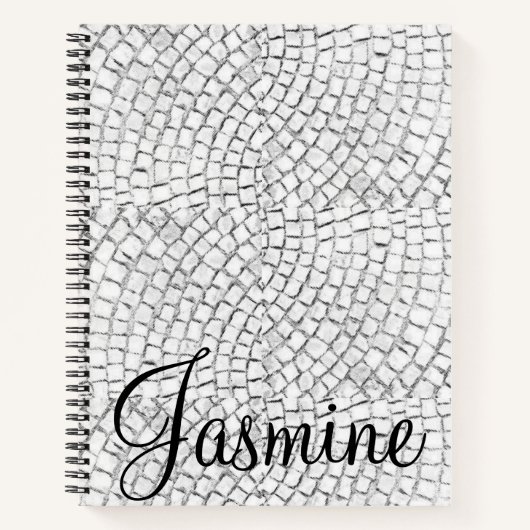 スパイラルノートブックホワイトペーバー ノートブック (正面)