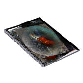 スパイラルノートブックミュージックチェロ ノートブック (右側)