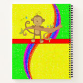 スパイラルノートブックモンキー ノートブック (裏面)