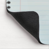 スパイラルノートブックライニング紙 マウスパッド (コーナー)