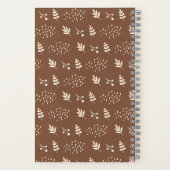 スパイラルノートブック秋ベア ノートブック (裏面)