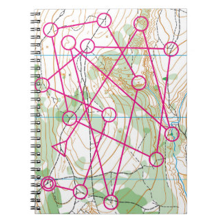 スパイラルノートブック – オリエンテーティングコース ノートブック