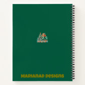 スパイラルノートブック - クリスマス人魚の日記 ノートブック (裏面)