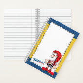 スパイラルノートブック - スウェーデンのエルフの物語 - カラー ノートブック (内側)