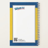 スパイラルノートブック - スウェーデンのエルフ物語 - カラー ノートブック (裏面)