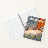 スパイラルノートブック – セーリングクルーズノート ノートブック (内部)