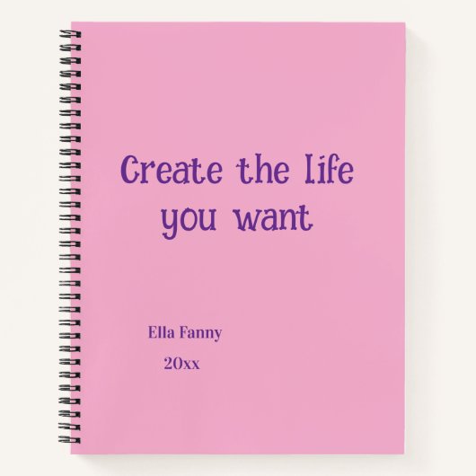 スパイラルノートブック ノートブック (正面)