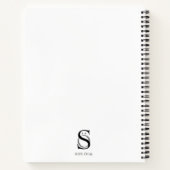 スパイラルノートブック ノートブック (裏面)