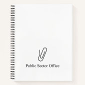 スパイラルノートブック ノートブック (正面)