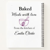 スパイラルノートブック ノートブック (裏面)