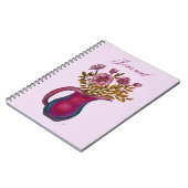 スパイラルノートブック ノートブック (左側)