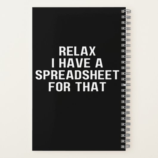 スパイラルノートブック ノートブック (裏面)