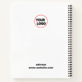 スパイラルノートブック ノートブック (裏面)