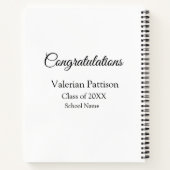 スパイラルノートブック ノートブック (裏面)