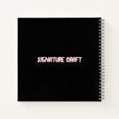 スパイラルノートブック ノートブック (裏面)