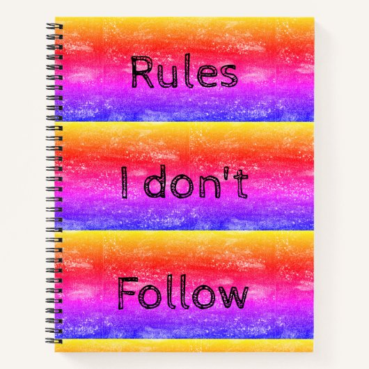 スパイラルノートブック ノートブック (正面)