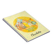 スパイラルノートブック – パーソナライズ – Winnie the Pooh ノートブック (右側)