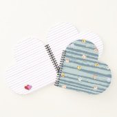 スパイラルノートブック – ファンシーな顔たち ノートブック (内部)