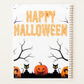 スパイラルノートブック プランナー手帳 (裏面)