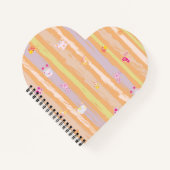 スパイラルノートブック – ベビージョイ & クリーチャーズ パステルアニメ ノートブック (正面)